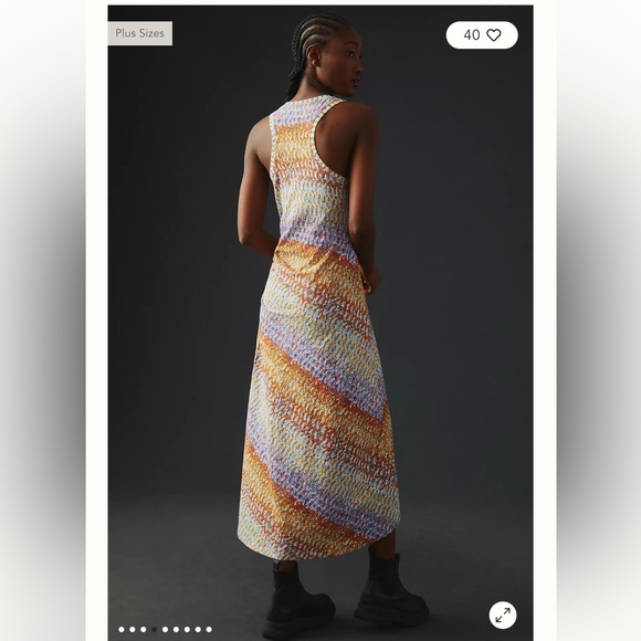 NWT Daily Practice by Anthropologie Mock-Neck Treasure Dress - Picture 7 of 14